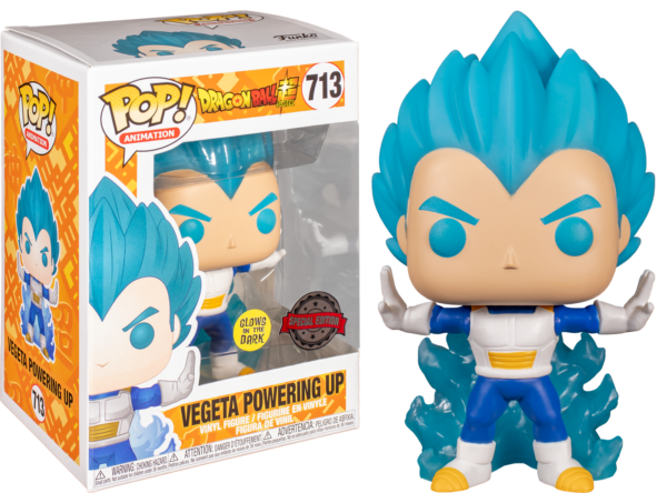 Funko Pop! Dragon Ball Z - Vegeta Powering Up Glow in the Dark