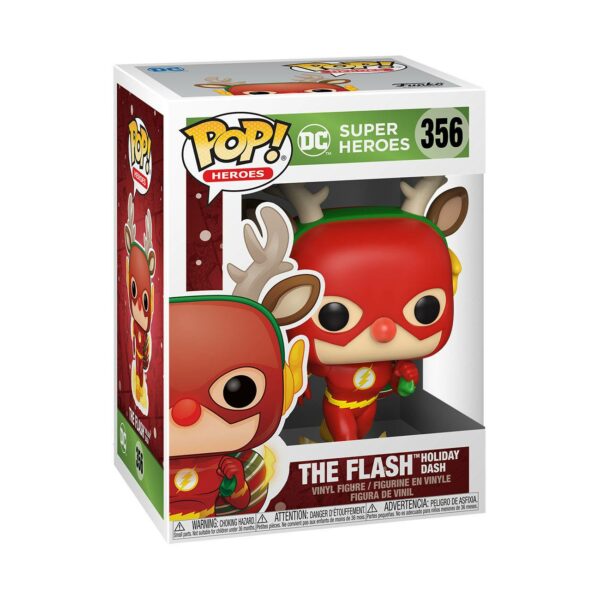 DC Comics POP! Heroes Vinyl Figur DC Holiday: The Flash Holiday Dash 9 cm