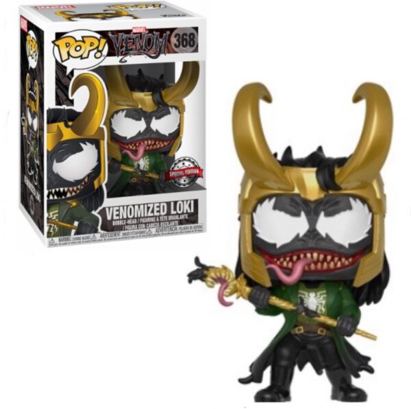 Marvel Venom POP! Special Edition Marvel Vinyl Figur Loki 9 cm