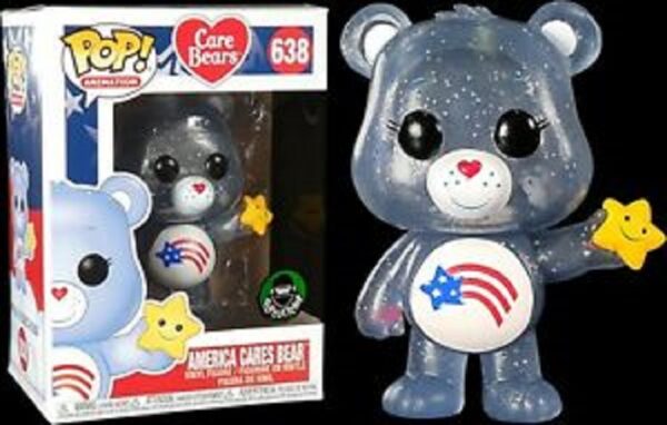 Care Bears Funko POP! Animation America Cares Bear Vinyl 9cm