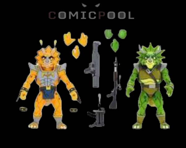 Teenage Mutant Ninja Turtles Actionfiguren Doppelpack Captain Zarax & Zork 18 cm – Bild 2