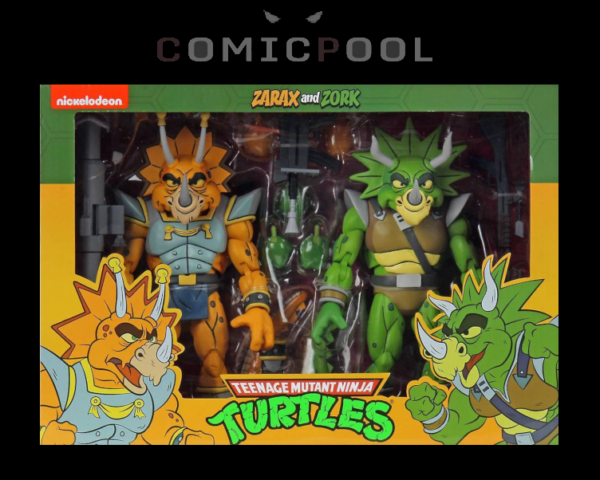 Teenage Mutant Ninja Turtles Actionfiguren Doppelpack Captain Zarax & Zork 18 cm