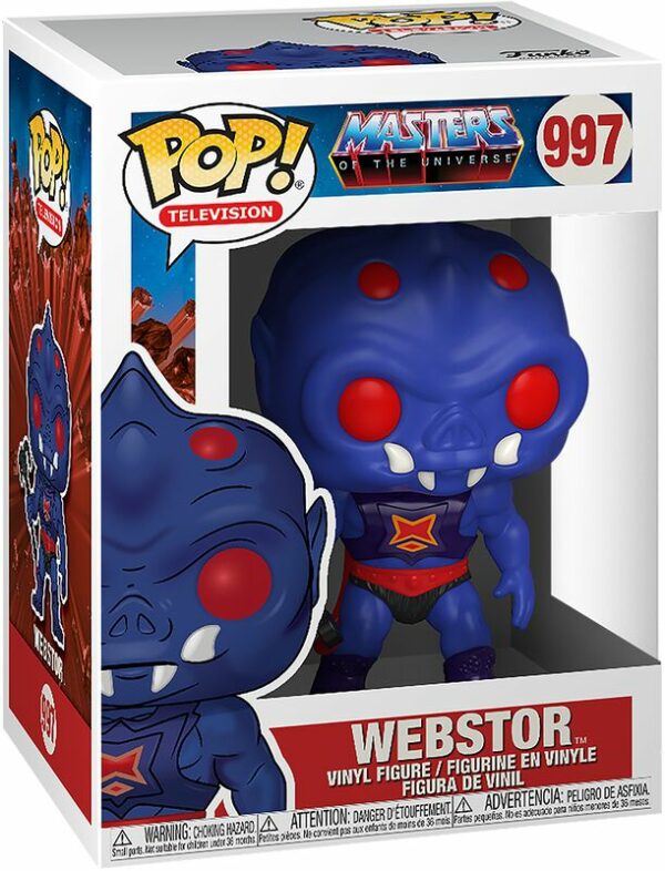 Masters of the Universe POP! Animation Vinyl Figur Webstor 9 cm