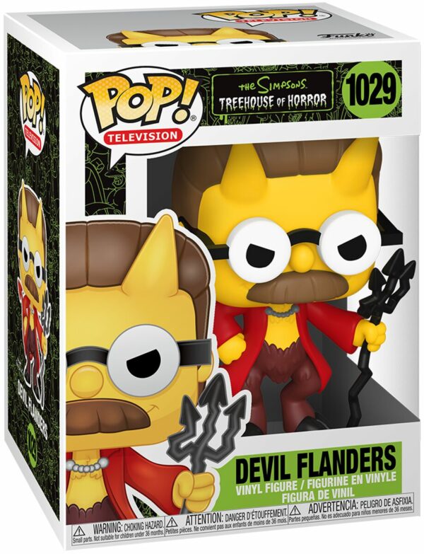 Simpsons POP! Animation Vinyl Figur Devil Flanders 9 cm