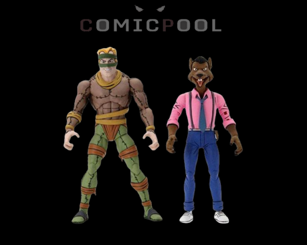 Teenage Mutant Ninja Turtles Actionfiguren Doppelpack Rat King & Vernon 18 cm – Bild 2