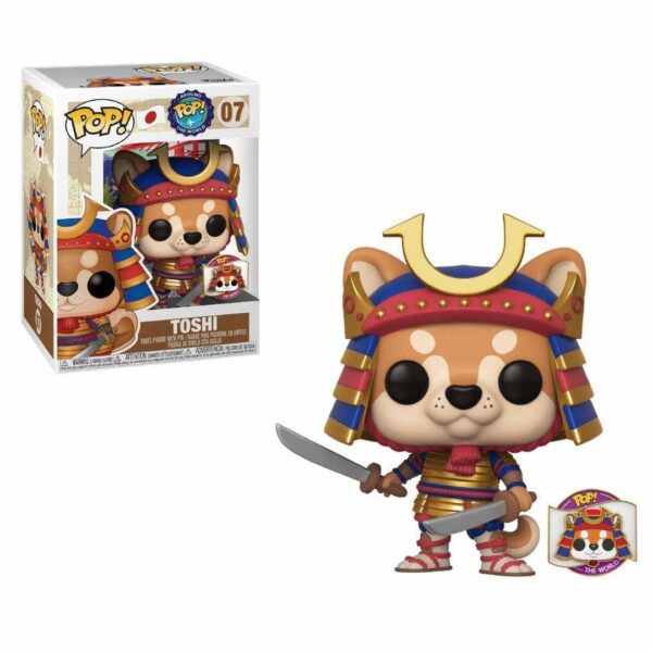 Around the World POP! Vinyl Figur Toshi (Japan) 9 cm