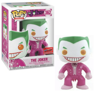DC THE JOKER POP - BREAST CANCER AWARENESS EXCLUSIVE FUNKO POP NYCC 2020 VINYL FIGURE