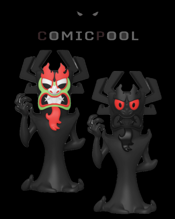 Samurai Jack Vinyl SODA Figuren Aku 11 cm