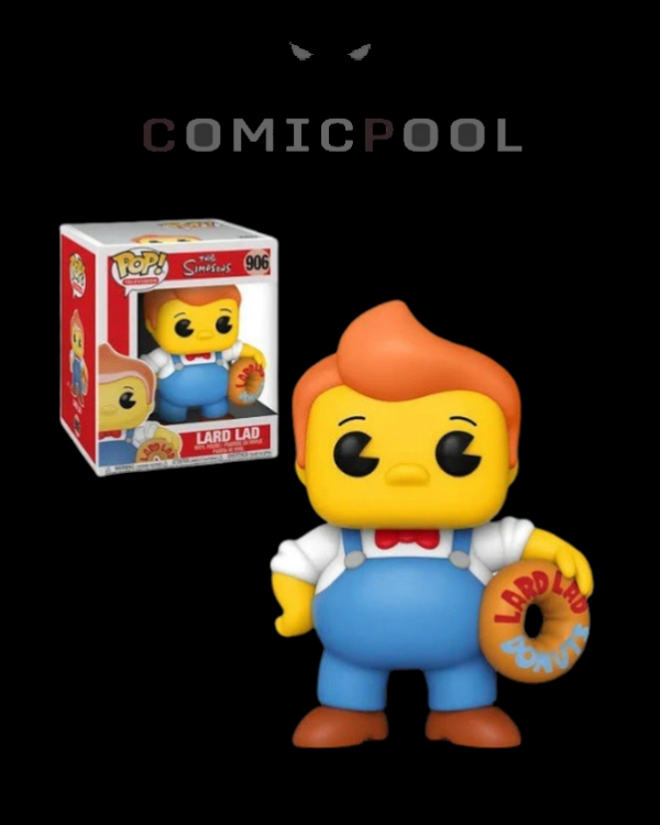 Simpsons Super Sized POP! Animation Vinyl Figur Lard Lad Big Sized 18 cm inkl. Protective Case für Funko POP!