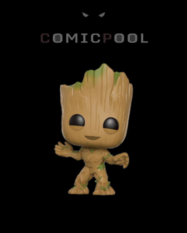 Guardians of the Galaxy Vol. 2 POP! Marvel Vinyl Figur Young Groot 9 cm – Bild 2