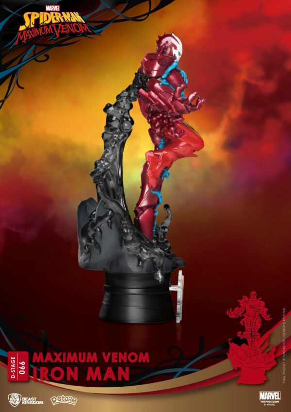 Marvel Comics D-Stage PVC Diorama Maximum Venom Iron Man 16 cm – Bild 5