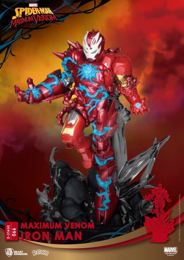 Marvel Comics D-Stage PVC Diorama Maximum Venom Iron Man 16 cm – Bild 7