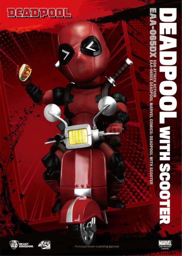 Marvel Comics Egg Attack Actionfigur Deadpool Deluxe Ver. 17 cm