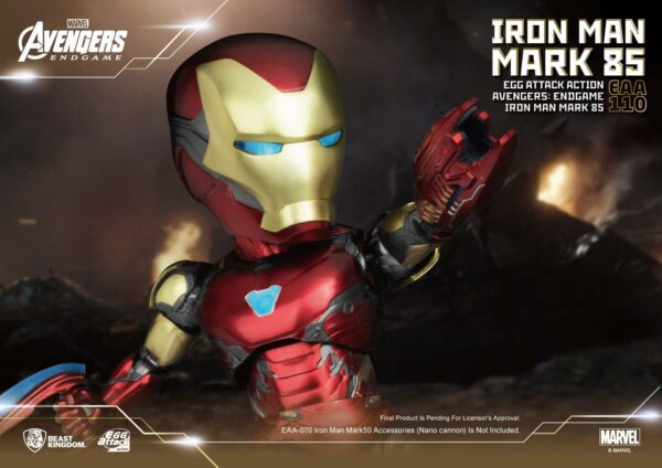 Avengers: Endgame Egg Attack Actionfigur Iron Man Mark 85 16 cm – Bild 3