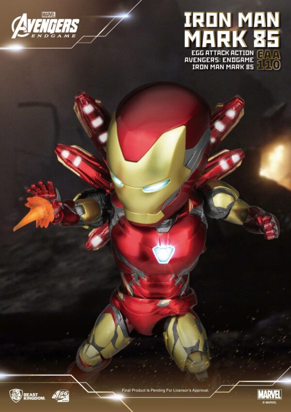 Avengers: Endgame Egg Attack Actionfigur Iron Man Mark 85 16 cm – Bild 9