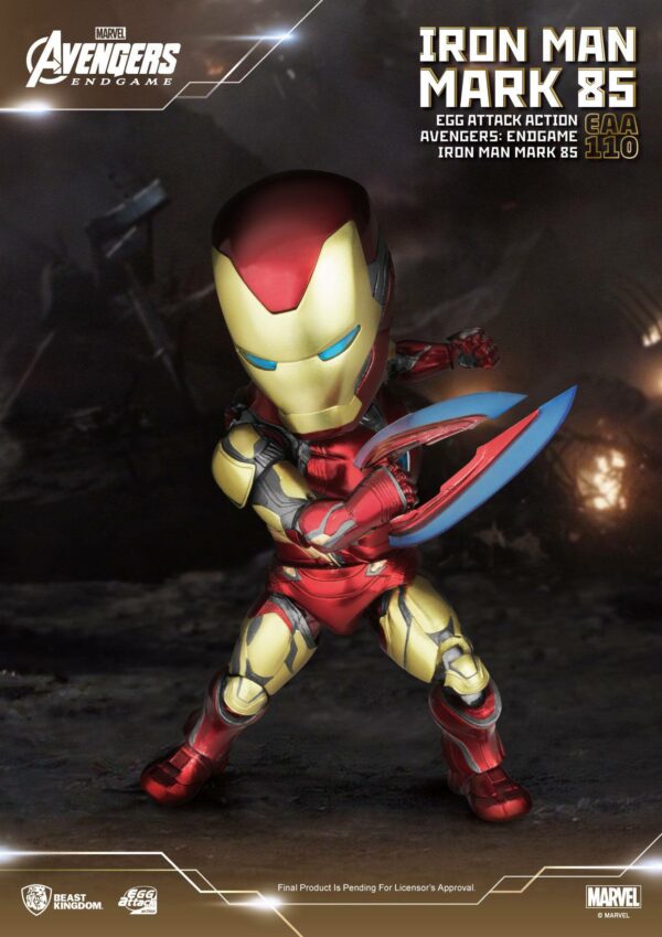 Avengers: Endgame Egg Attack Actionfigur Iron Man Mark 85 16 cm – Bild 10