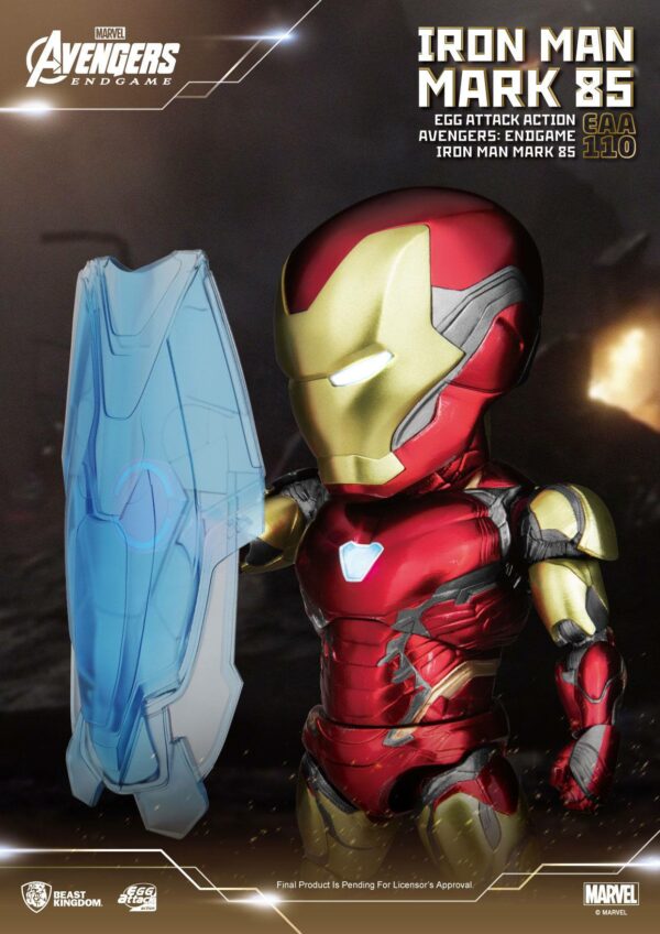Avengers: Endgame Egg Attack Actionfigur Iron Man Mark 85 16 cm – Bild 12