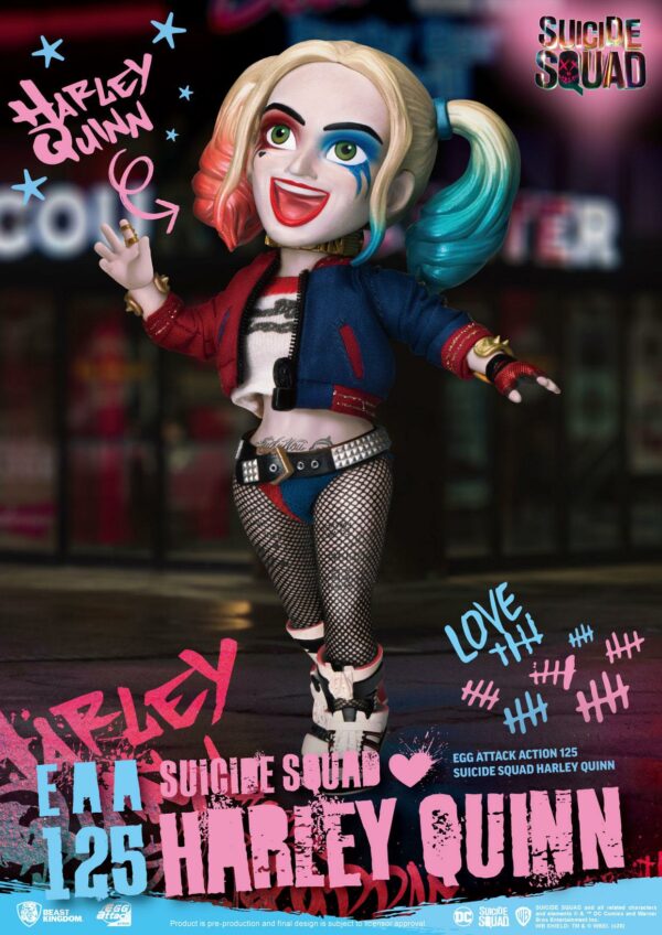 Suicide Squad Egg Attack Action Actionfigur Harley Quinn 17 cm – Bild 2