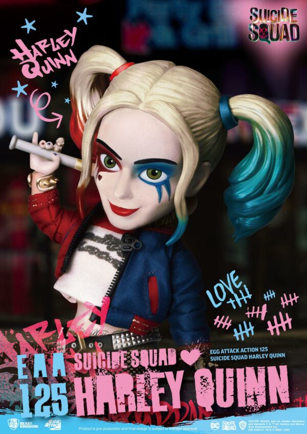 Suicide Squad Egg Attack Action Actionfigur Harley Quinn 17 cm – Bild 5
