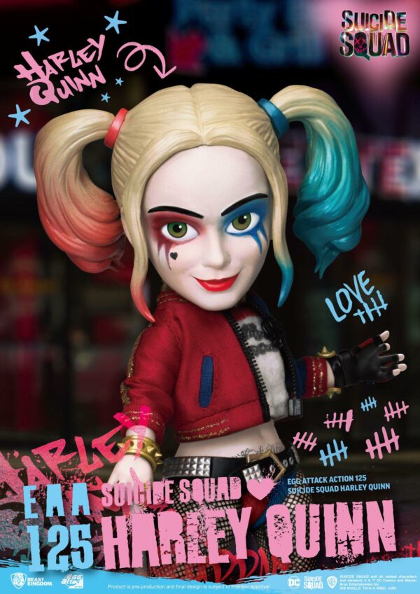 Suicide Squad Egg Attack Action Actionfigur Harley Quinn 17 cm – Bild 6