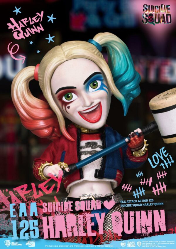 Suicide Squad Egg Attack Action Actionfigur Harley Quinn 17 cm – Bild 7