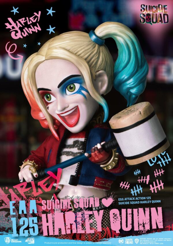 Suicide Squad Egg Attack Action Actionfigur Harley Quinn 17 cm – Bild 8