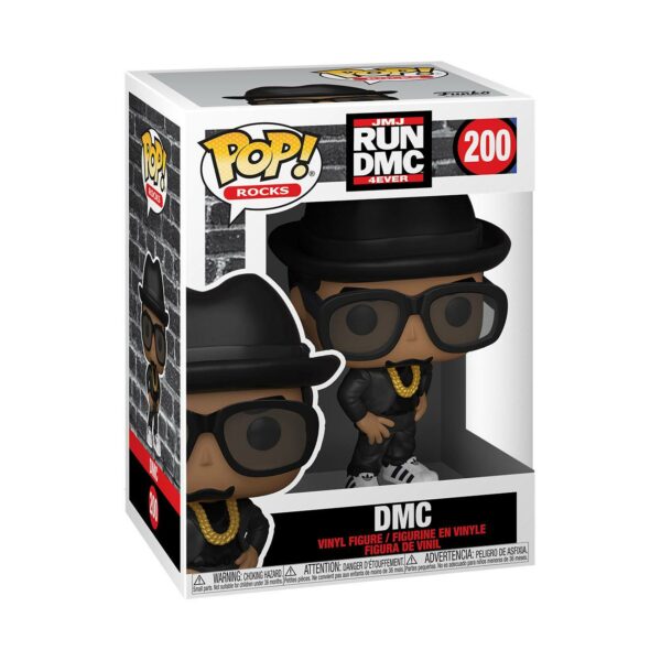 Run DMC POP! Rocks Vinyl Figur DMC 9 cm