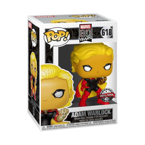 Marvel 80th POP! Marvel Vinyl Figur Adam Warlock 9 cm