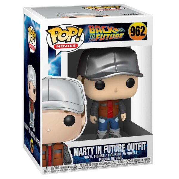 Zurück in die Zukunft POP! Vinyl Figur Marty in Future Outfit 9 cm