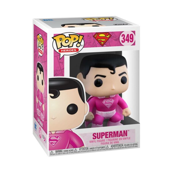 DC Comics POP! Heroes Vinyl Figur BC Awareness - Superman 9 cm