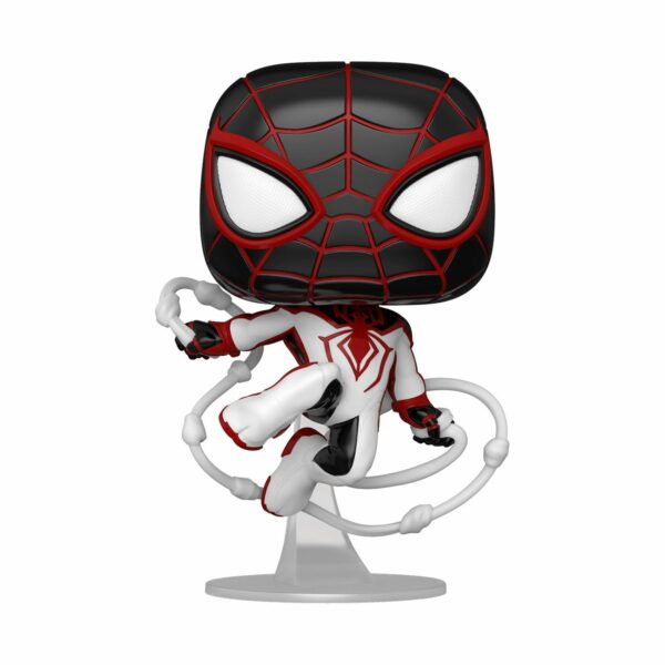 Marvel's Spider-Man POP! Games Vinyl Figur Miles Morales Track Suit 9 cm – Bild 2