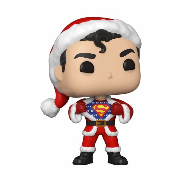 DC Comics POP! Heroes Vinyl Figur DC Holiday: Superman in Holiday Sweater 9 cm – Bild 2
