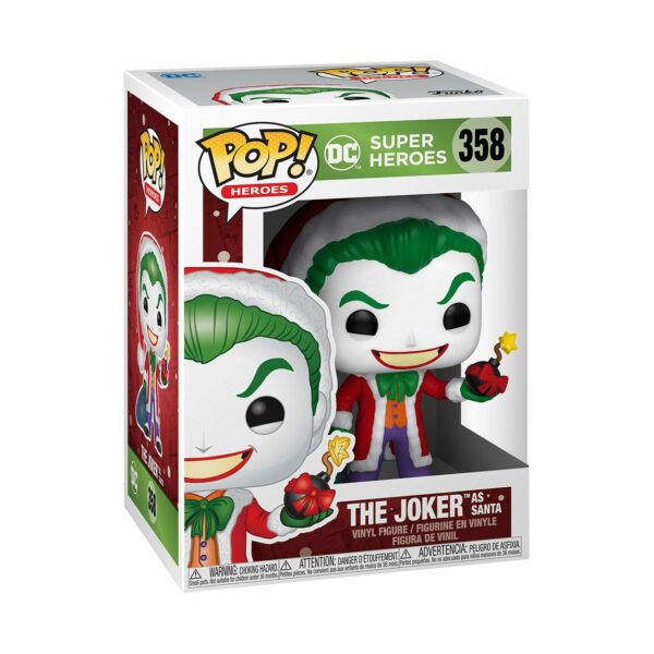 DC Comics POP! Heroes Vinyl Figur DC Holiday: The Joker as Santa 9 cm