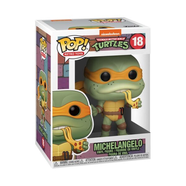 Teenage Mutant Ninja Turtles POP! Television Vinyl Figur Michelangelo 9 cm