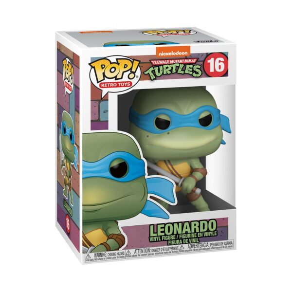 Teenage Mutant Ninja Turtles POP! Television Vinyl Figur Leonardo 9 cm