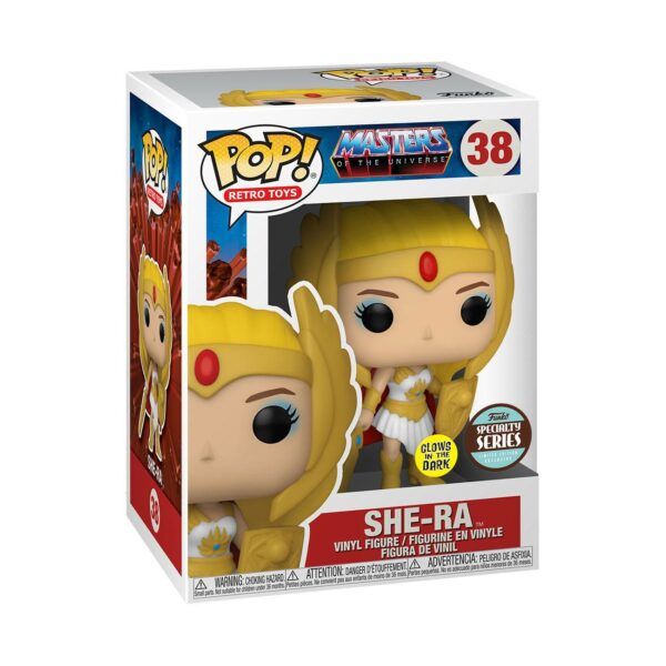 Masters of the Universe POP! Disney Vinyl Figur Specialty Series Classic She-Ra (Glow) 9 cm