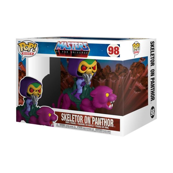 Masters of the Universe POP! Rides Vinyl Figur Skeletor on Panthor 18 cm