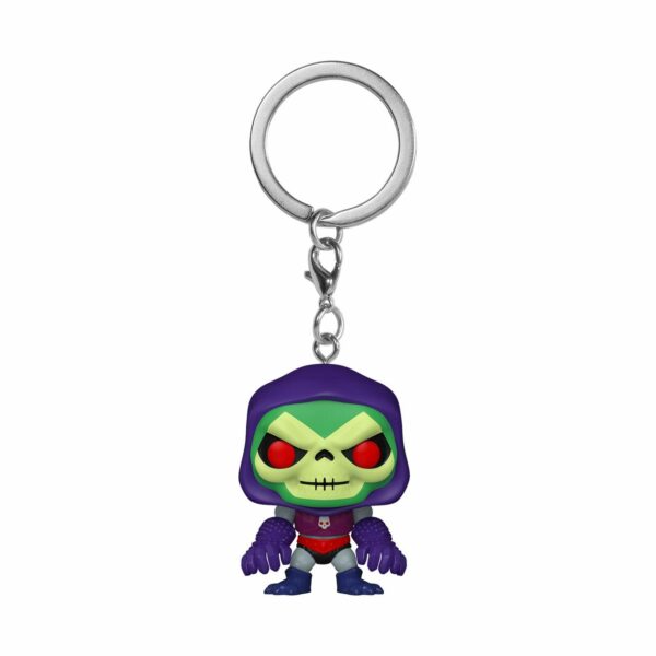 Masters of the Universe Pocket POP! Vinyl Schlüsselanhänger 4 cm Skeletor w/Terror Claw – Bild 2