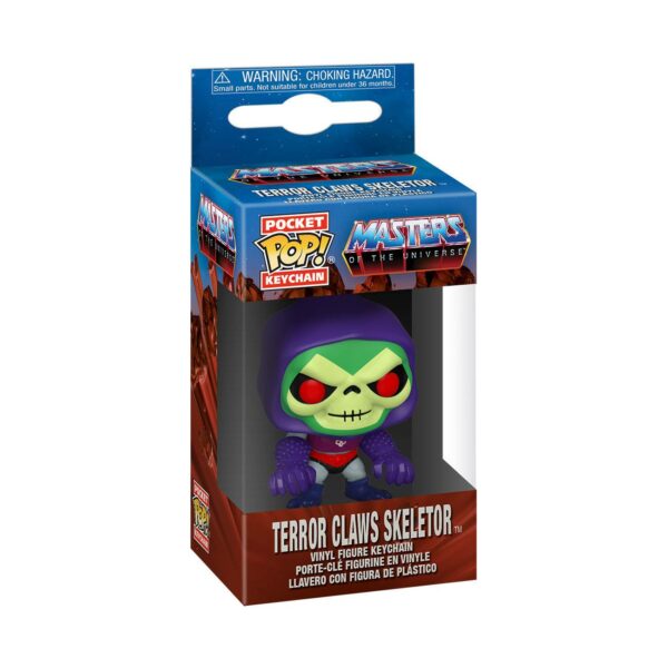 Masters of the Universe Pocket POP! Vinyl Schlüsselanhänger 4 cm Skeletor w/Terror Claw