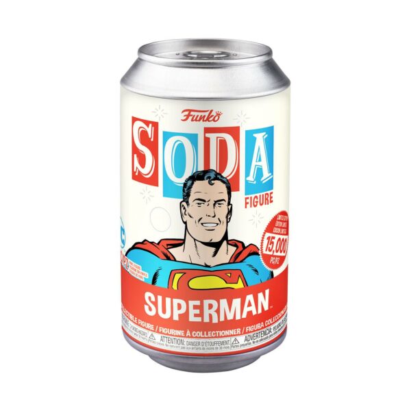 DC Comics Vinyl SODA Figuren Superman 11 cm – Bild 2