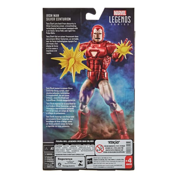 Marvel Legends Series Actionfigur 2020 Iron Man Silver Centurion 15 cm – Bild 2