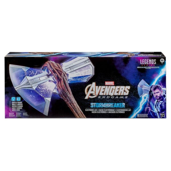 Avengers Endgame Marvel Legends Elektronische Axt Thors Stormbreaker – Bild 3