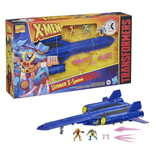 Transformers x Marvel X-Men Animated Actionfigur Ultimate X-Spanse 22 cm – Bild 9