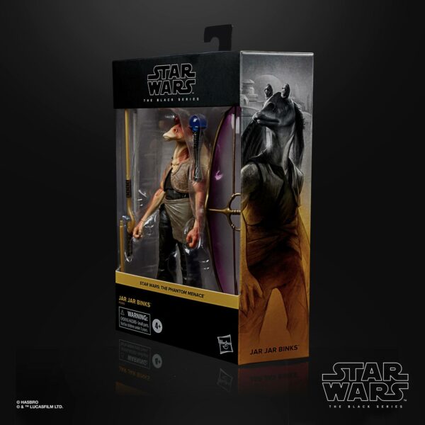 Star Wars Episode I Black Series Deluxe Actionfigur 2021 Jar Jar Binks 15 cm – Bild 8
