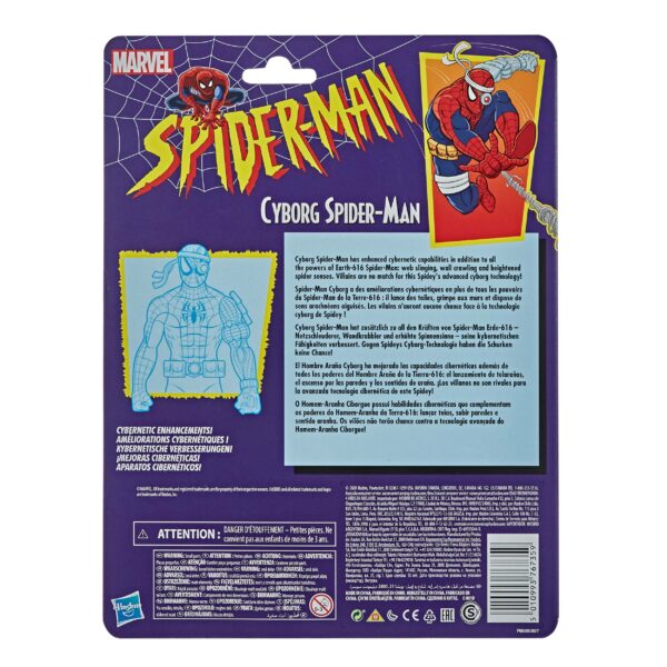Spider-Man Marvel Retro Collection Actionfigur Cyborg Spider-Man 15 cm – Bild 2