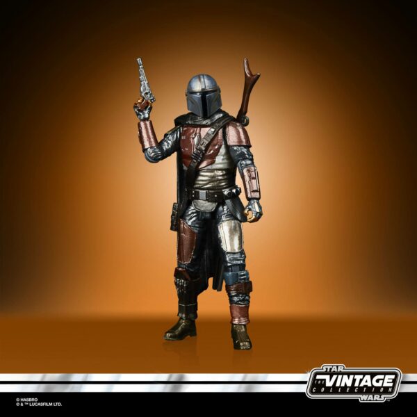 Star Wars The Mandalorian Vintage Collection Carbonized Actionfigur 2020 The Mandalorian 10 cm – Bild 2