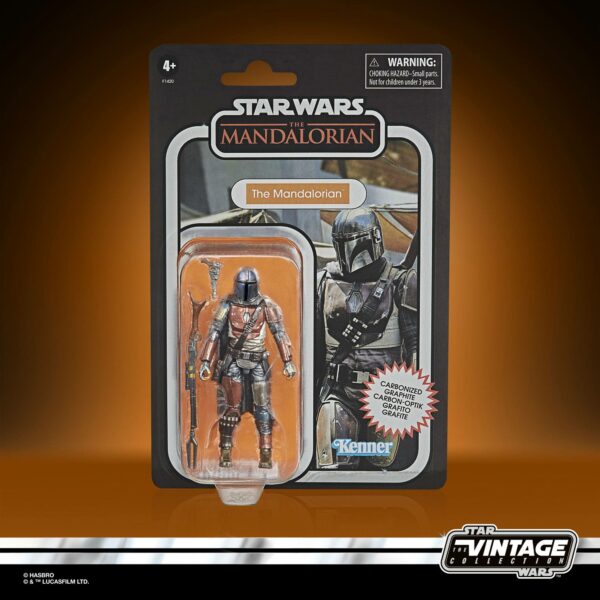 Star Wars The Mandalorian Vintage Collection Carbonized Actionfigur 2020 The Mandalorian 10 cm