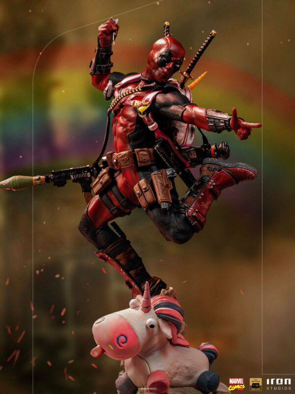 Marvel Comics Deluxe BDS Art Scale Statue 1/10 Deadpool 24 cm – Bild 16