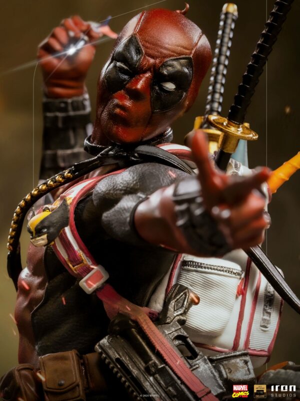 Marvel Comics Deluxe BDS Art Scale Statue 1/10 Deadpool 24 cm – Bild 17