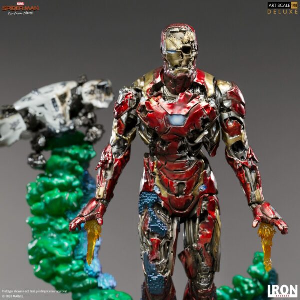 Spider-Man: Far From Home BDS Art Scale Deluxe Statue 1/10 Iron Man Illusion 21 cm – Bild 6